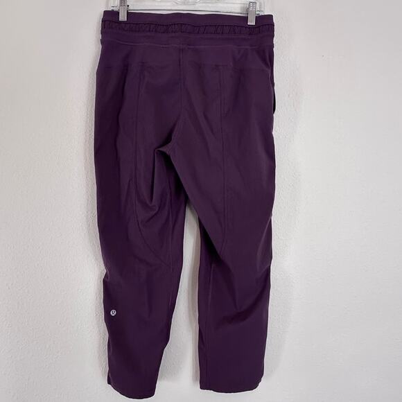 Lululemon Dance Studio Mid-Rise Cropped Pant, Grape Thistle, Size 8 - Picture 3 of 9